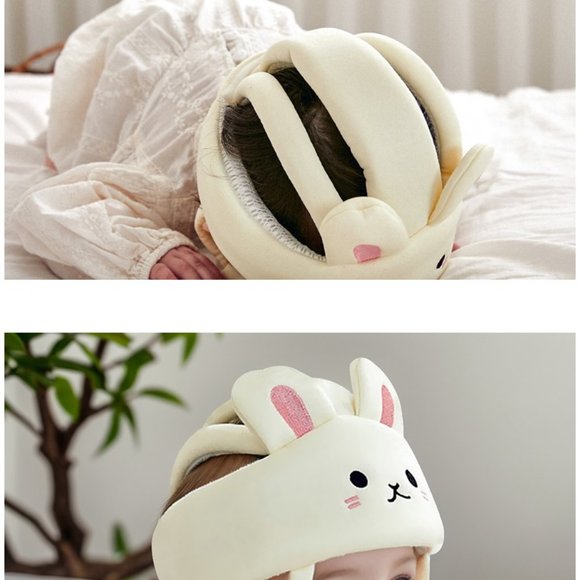 Baby Infant Toddler No Bump Safety Head Cushion Bumper Bonnet Adjustable Protect - Picture 7 of 9